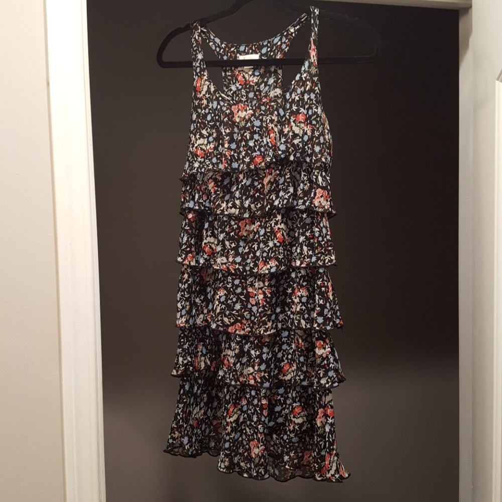 xhilaration flapper floral dress